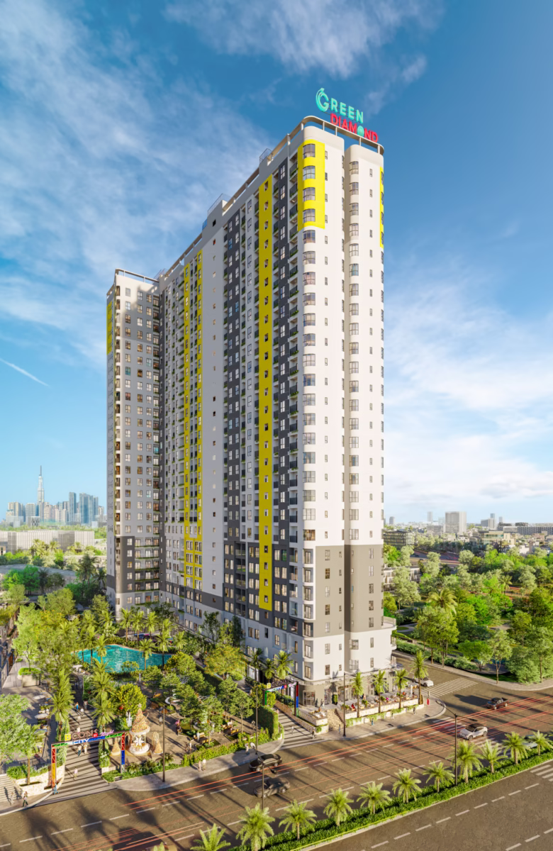 Bcons City – Tháp Green Diamond
