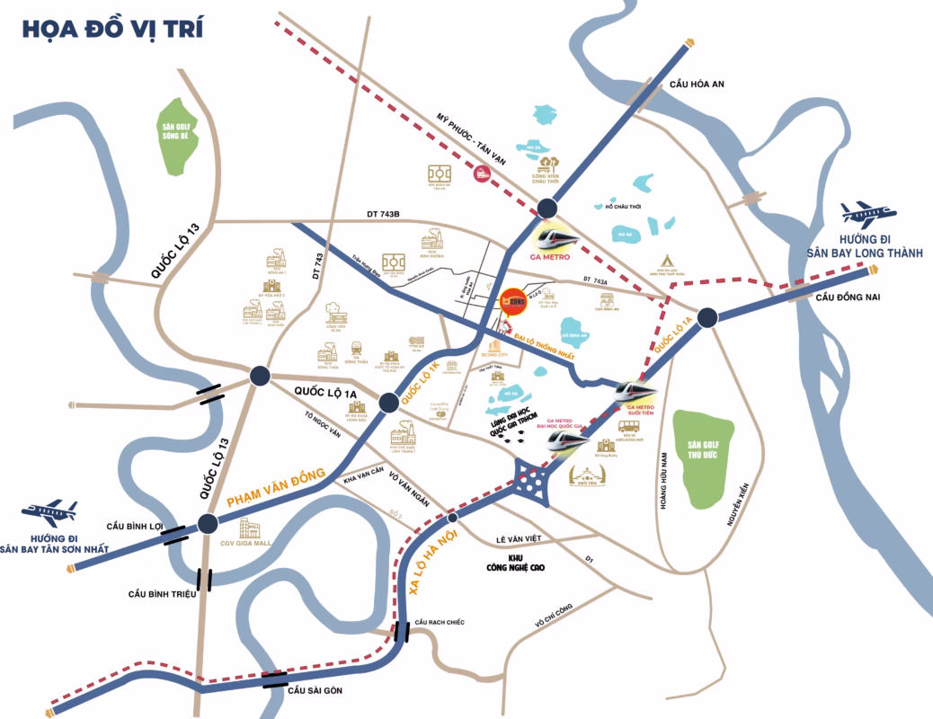 Vị trí bcon cente city